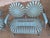 1930s Francois Carre Sunburst Chairs With Bench For Sale - Image 11 of 12