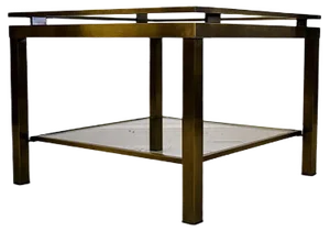 Mid-Century Side Table by Maison Jansen