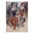 'Burlesque Dancers' by John R. Nobriga, Cabaret, Pratt Institute, New York, World War Two For Sale