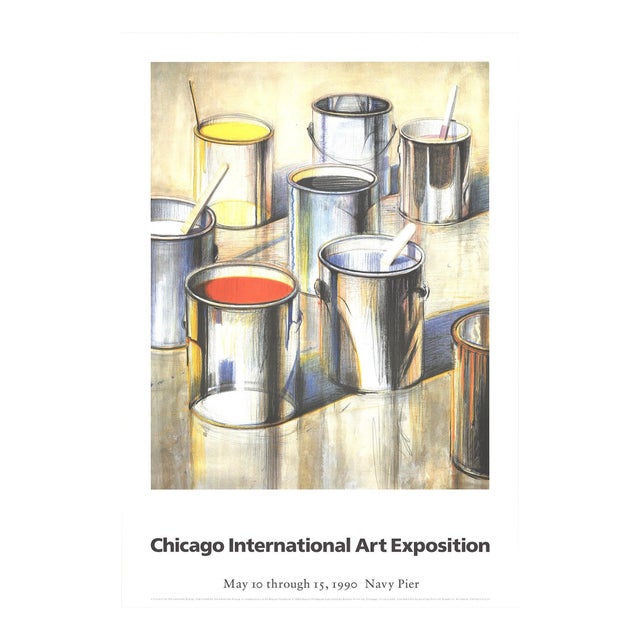 Wayne Thiebaud Paint Cans, 1990 For Sale