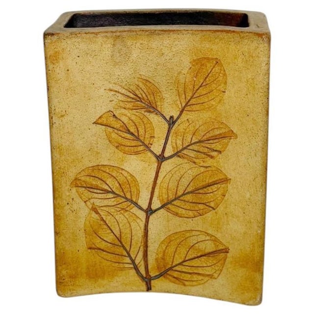Brown Pottery Vase, France, 1960s For Sale - Image 10 of 10