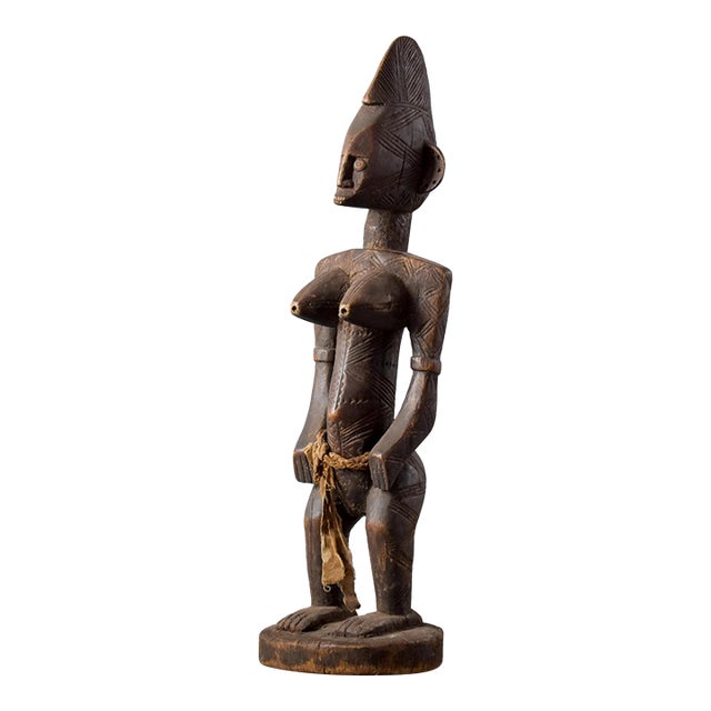 Early 20th Century Bamana Jonyeleni Female Figure Mali For Sale