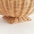 Boho Chic Charleston Rattan Footed Bowl For Sale - Image 3 of 4