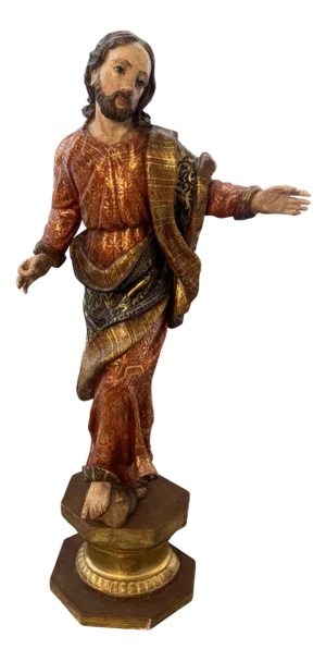 Giacomo Bertesi, Sculpture Depicting Christ, Late 17th Century, Wood