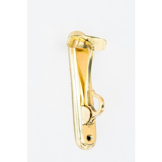 Gold Art Deco Outdoor Hook for Shopping Bags, Vienna, 1920s For Sale - Image 8 of 8
