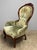 Mid 20th Century His and Hers Victorian Carved Floral Parlor Chairs - Set of 2 For Sale In Nashville - Image 6 of 14