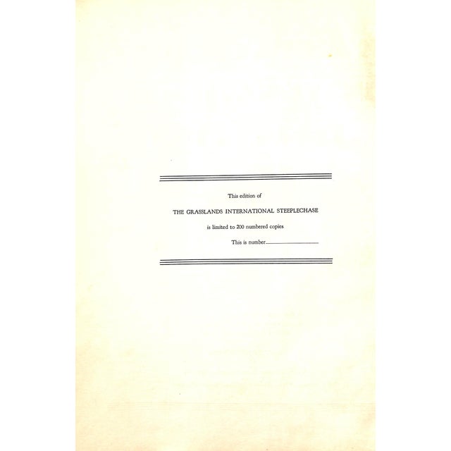 "The Grasslands International Steeplechase" 1931 Gourlay, John For Sale - Image 13 of 18