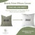 Not Yet Made - Made To Order Fabdivine Handmade Block Printed Cushion Cover 12x20 Inch Pure Linen- Shehnaz For Sale - Image 5 of 5