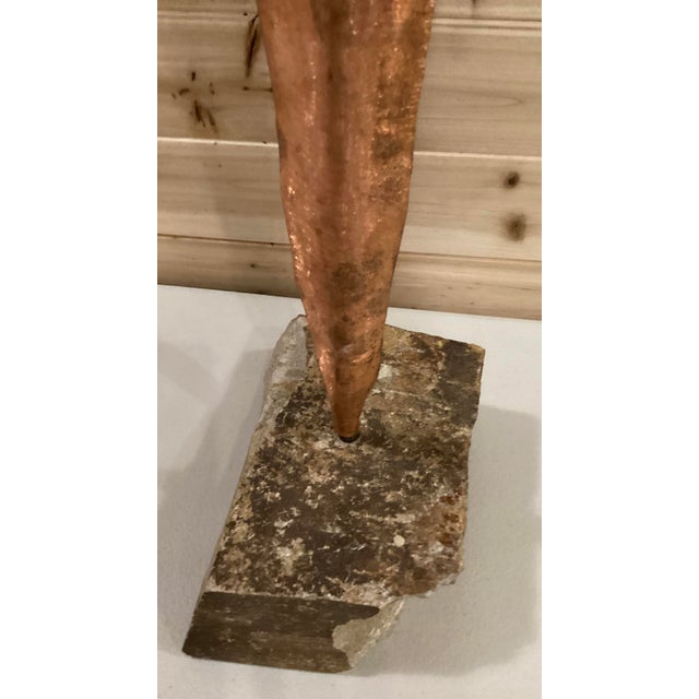 Metal Mid 20th Century Shaman Mixed Metal Sculpture Attributed to Bill Worrell (1936-2021) For Sale - Image 7 of 10