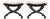 Louis XVI-style Curule-Form Tabourets- Pair For Sale