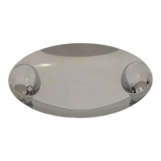 Polished Stainless Steel Centerpiece Tray by Lino Sabattini Zani For Sale