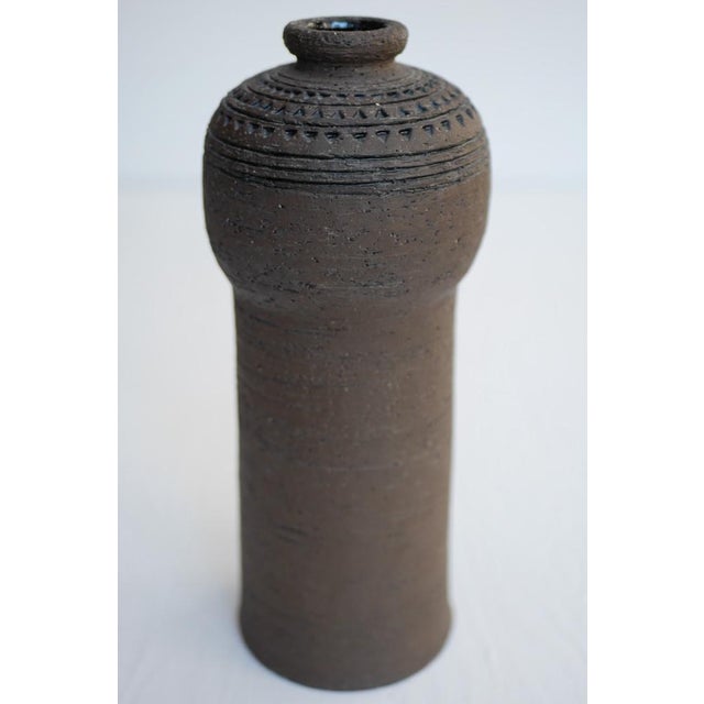 Brutalist Art Ceramic Vase by Inger Persson for Rörstrand For Sale - Image 15 of 15