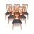 Danish Teak Ingrid Dining Chairs from Niels Koefoed, 1960s, Set of 6 For Sale - Image 10 of 10