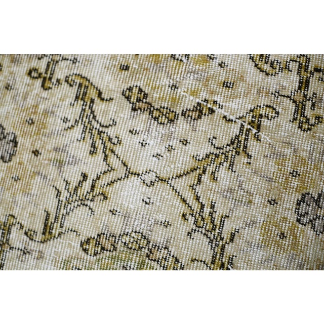1960s Traditional Beige Hand Knotted Vintage Anatolian Runner Rug For Sale - Image 11 of 13