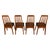 Set 4 Danish Mid Century Modern "Eva" Teak Dining Chairs by Niels Koefoed 1964 For Sale - Image 10 of 18