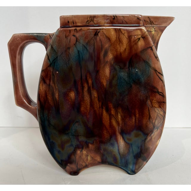 Antique Minton Style Jug Pitcher For Sale In Chicago - Image 6 of 11