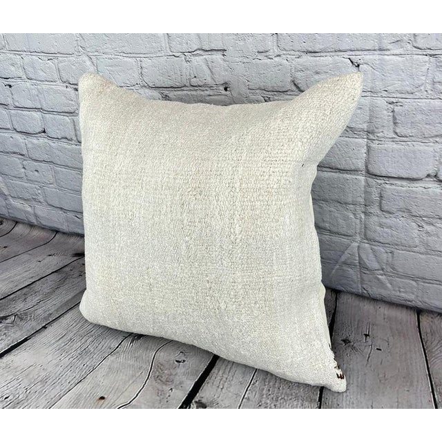 Vintage Pillow Case Turkish Hemp Pillow Decorative Hemp Pillow Dry cleaning only. PILLOW INSERT IS NOT INCLUDED