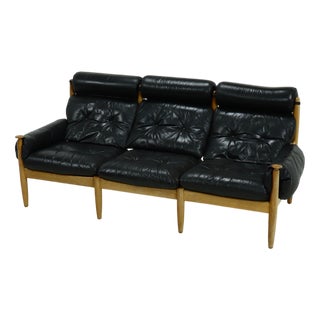 Scandinavian Three-Seater Sofa by Eric Merthen for Ire Möbler, 1960s For Sale
