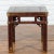 Chinese Qing Dynasty Side Table with Carved Spandrels and Distressed Finish For Sale - Image 12 of 13
