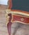 Magnificent French Louis XV style bureau plat dating to circa 1880 The shaped top is inset with black leather and framed...
