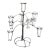 Antique Wire Plant Holder For Sale