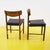 Vintage Wooden and Synthetic Leather Chairs, Set of 2 For Sale - Image 5 of 10