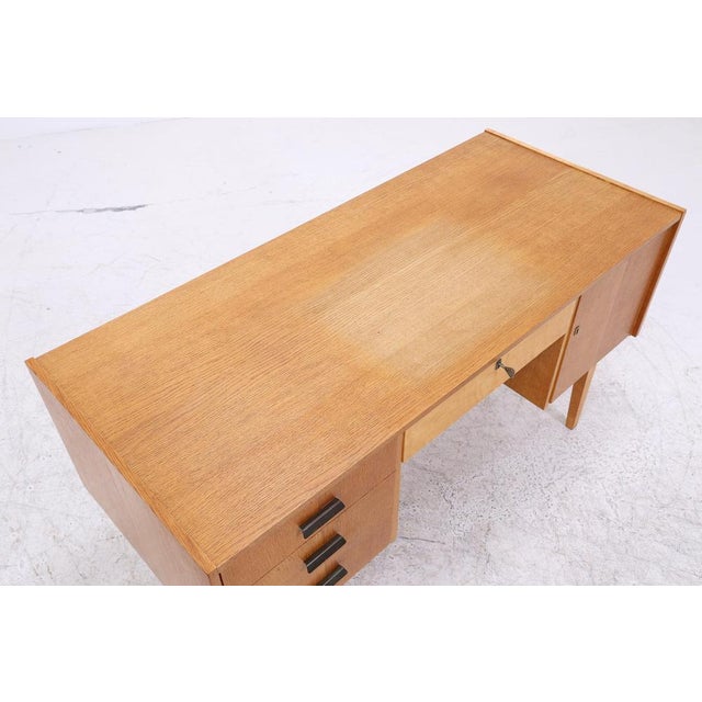Wood Vintage Desk in Wood, 1960s For Sale - Image 7 of 15