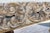 Antique Italian Baroque Style Hand-Carved Wood Wall Mirror With Acanthus Scrolls For Sale - Image 9 of 18