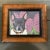 Contemporary Contemporary Judy Henn French Bull Dog Print Vintage Frame For Sale - Image 3 of 3