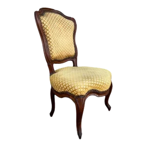 Antique Early 19th Century Louis XV Fruitwood Armchair