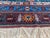 Vintage Teal Wool Kazak-Style Tribal Rug 9 X 13 For Sale - Image 4 of 17