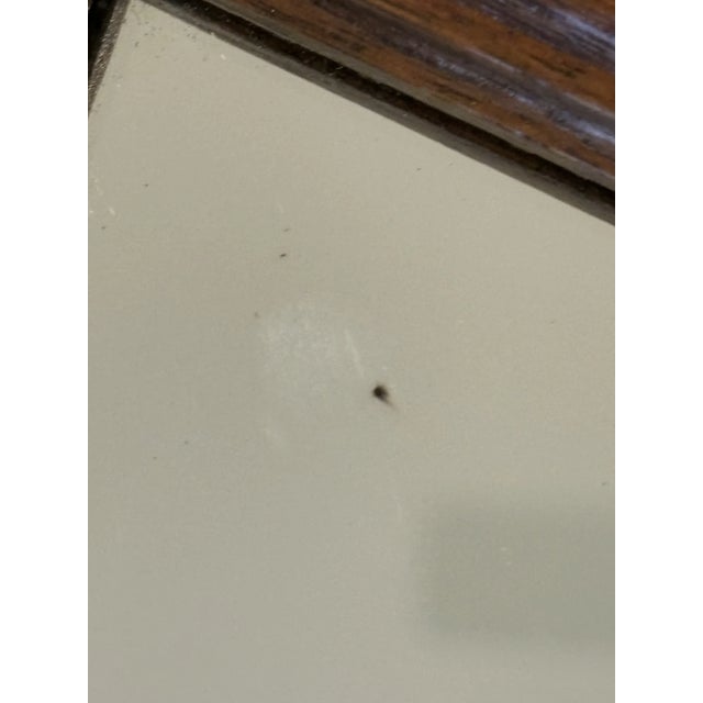 English Treenware Table Mirror / Vanity Mirror on Stand For Sale - Image 12 of 12