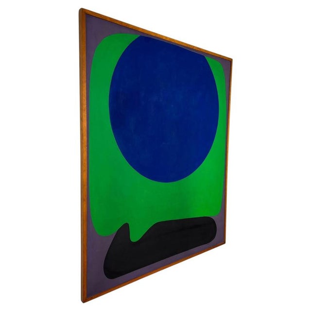 Marshall Baer, New York City, 1972, Acrylic on Canvas For Sale - Image 10 of 10