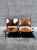 Mid 20th Century Contemporary Cowhide Nailhead Lounge Chairs - Pair For Sale - Image 5 of 7
