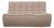 Fabric Two-Seater Grey Sand Taupe Ethnicraft N701 Sofa For Sale