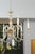 Gold 1960s Elegant 6-Light Venetian Glass Chandelier, 1960s Italy For Sale - Image 8 of 16