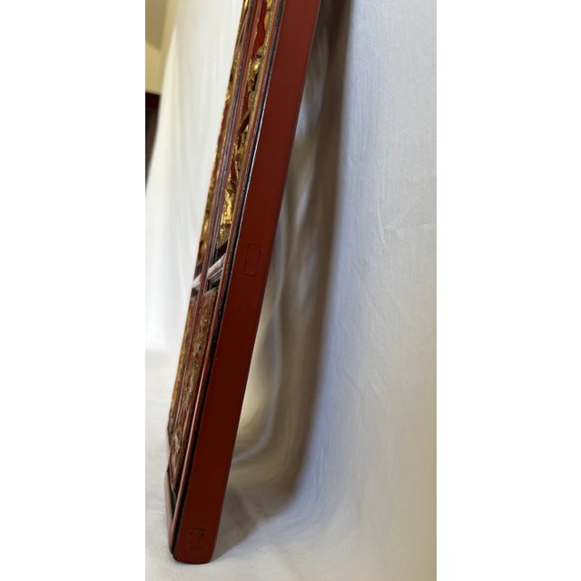 Antique Chinese Carved Wood Wall Hangings- Set of 2 For Sale - Image 13 of 14