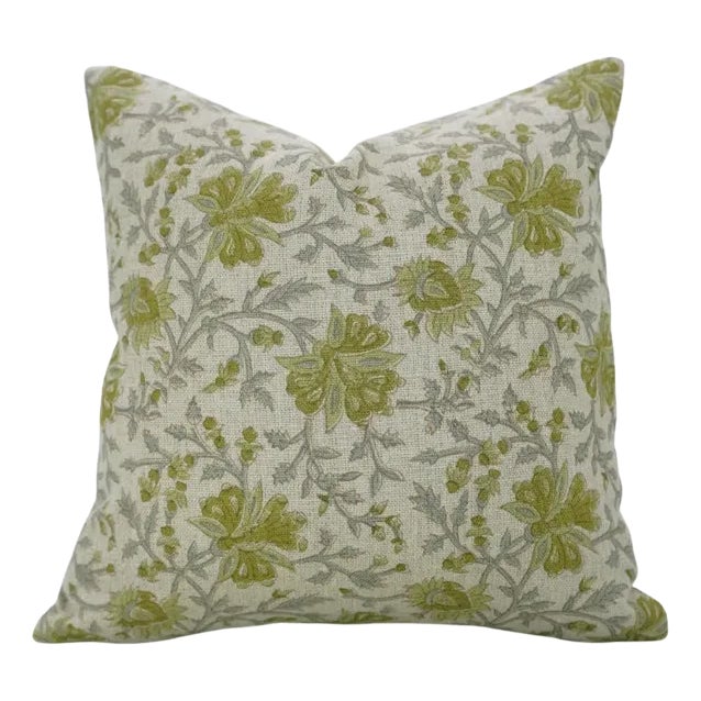 Fabdivine Handmade Decorative Cushion Cover 14x20 Thick Linen- Neerabel For Sale