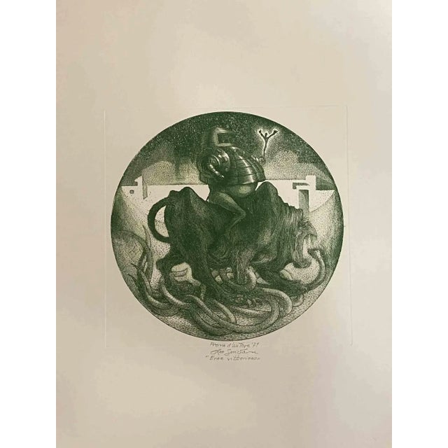 Winning hero is an original artwork realized in 1971 by the italian contemporary artist leo guida (1992 - 2017). Original...