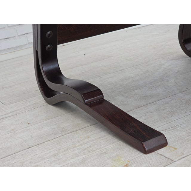 Vintage Norwegian Lounge Chairs with Ottoman by Else & Nordahl Solheim for Rybo Rykken & Co, 1970s, Set of 3 For Sale - Image 12 of 18