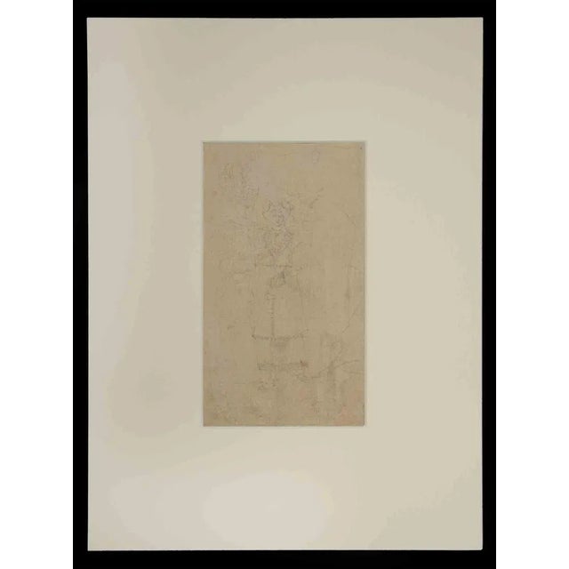 Portrait of Woman is an original drawing in Pencil realized by an unknown Artist in the 19th Century. Good Conditions. The...