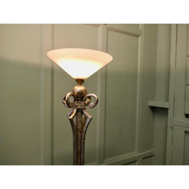 Vintage Art Deco Floor Lamp, 1920 For Sale - Image 3 of 8