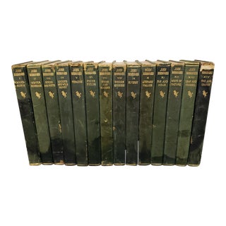 1900s Works of John Burroughs Books - Set of 14 For Sale