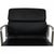 2000 - 2009 Ea-208 Softpad Chair in Black Leather and Aluminium by Charles Eames, 2000s For Sale - Image 5 of 18