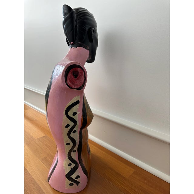 1970s Original 1978 Painted Mannequin by Artist Peter Keil For Sale - Image 5 of 8