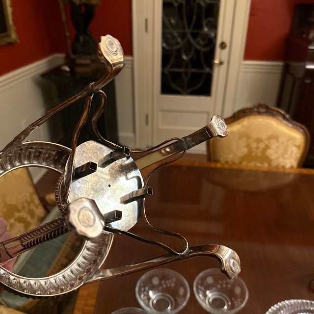 Early 19th Century Regency Period Sheffield Silver Epergene For Sale - Image 12 of 12