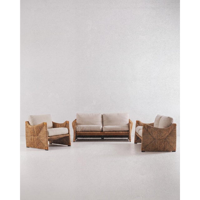 Papiro Living Room Set by Mario Bellini for Cassina, 1970s, Set of 3 For Sale - Image 16 of 16