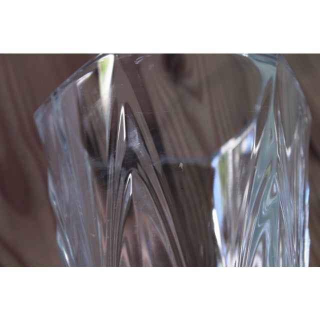 Glass Vintage Art Deco Vase in Glass, 1930s For Sale - Image 7 of 11