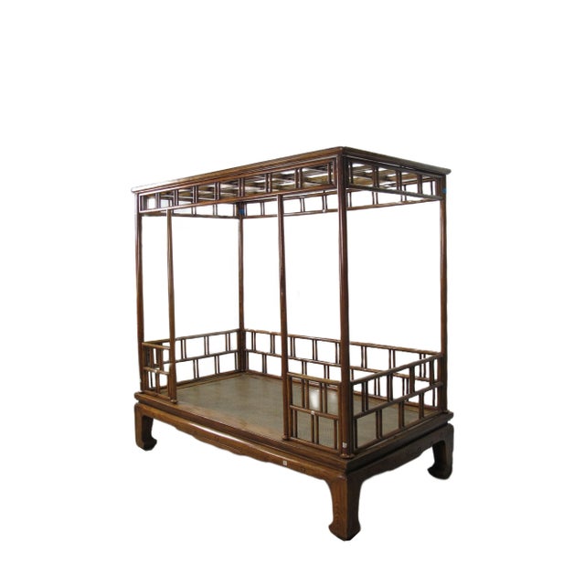 Chinese Vintage Chinese Canopy Bed For Sale - Image 3 of 13