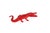 Contemporary Red Resin Croco Spirit from Richard Orlinski For Sale - Image 3 of 11